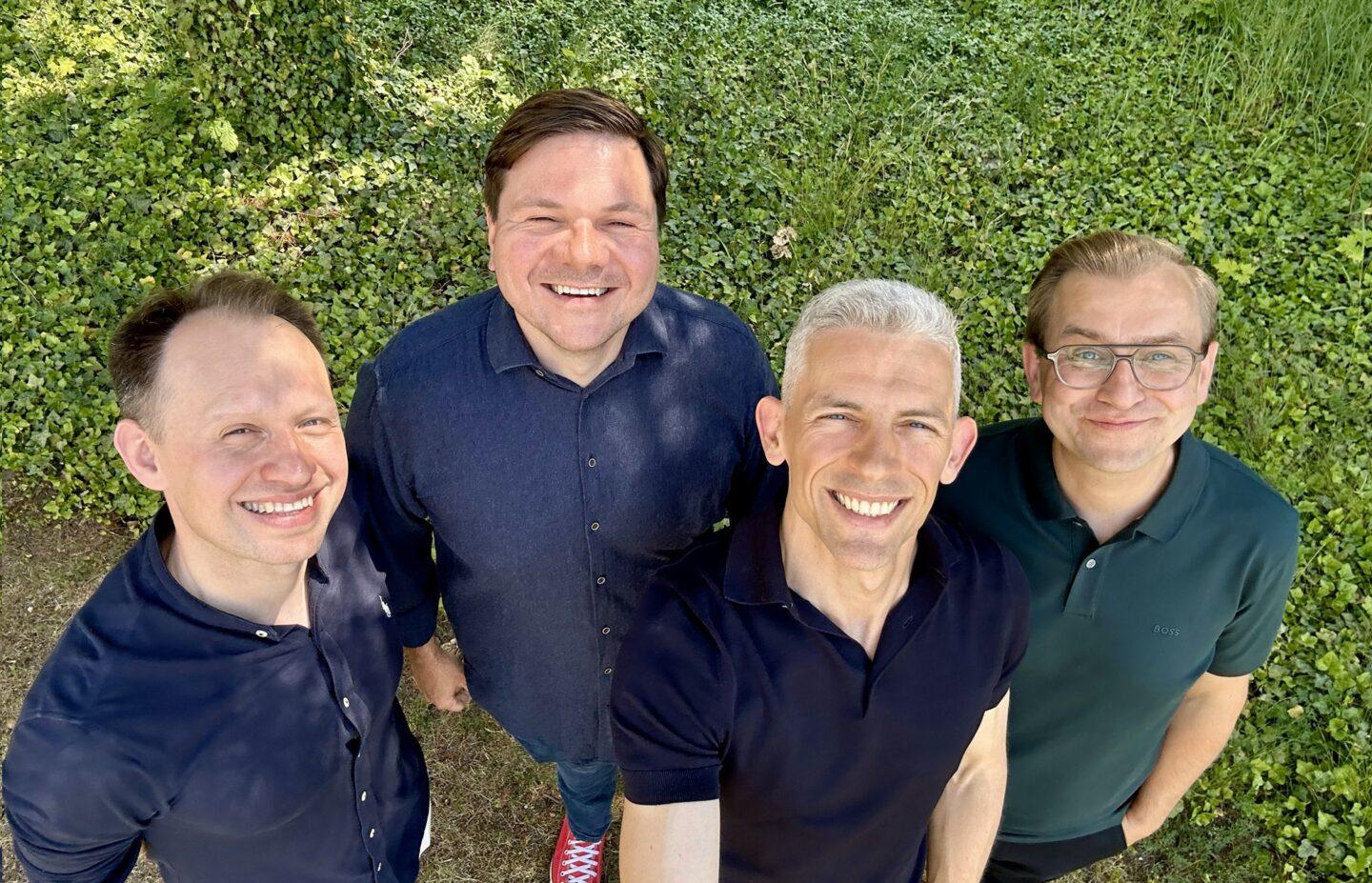 Zarządzający funduszem Momentum Capital Partners: Przemysław Danowski, Robert Ditrych, Bartosz Majewski i Greg Albrecht