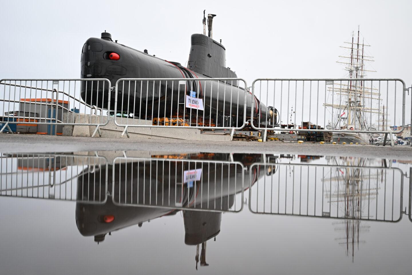 ORP Sokół już jako eksponat muzealny