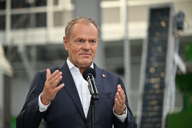 Na zdjęciu premier Donald Tusk