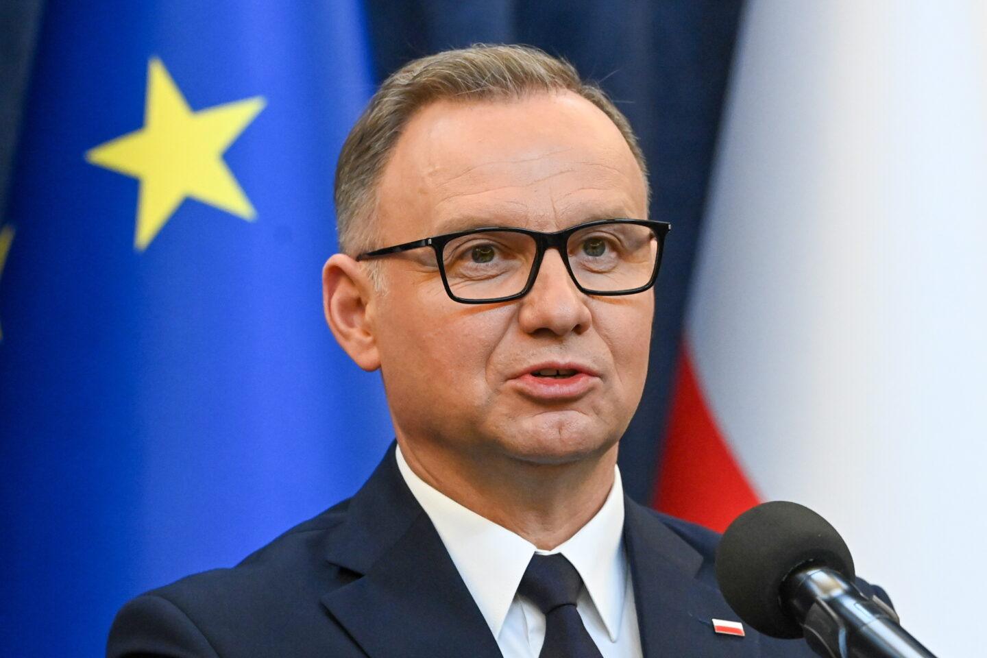 Na zdjęciu prezydent Andrzej Duda