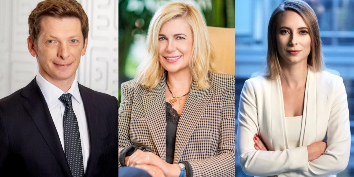 Nowy zarząd PFR Ventures. Od lewej: Aleksander Mokrzycki, Karolina Mitraszewska i Rozalia Urbanek