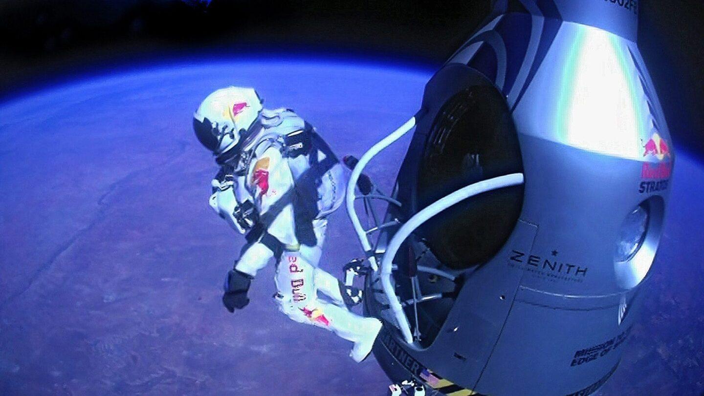 Na zdjęciu: Felix Baumgartner