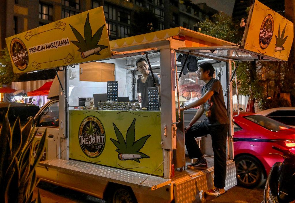 Samochód z marihuaną