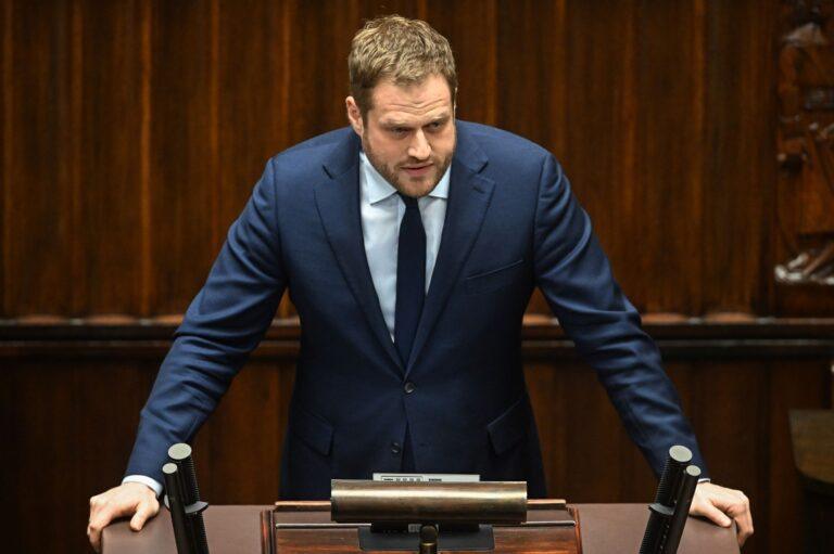 Na zdjęciu Janusz Cieszyński