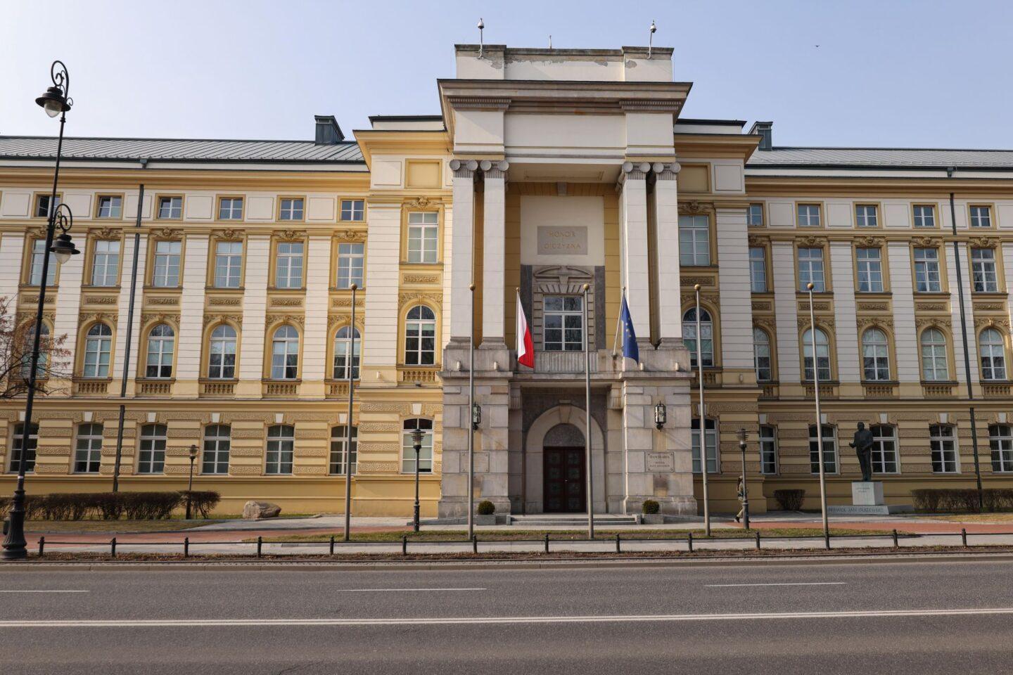 Na zdjęciu budynek KPRM