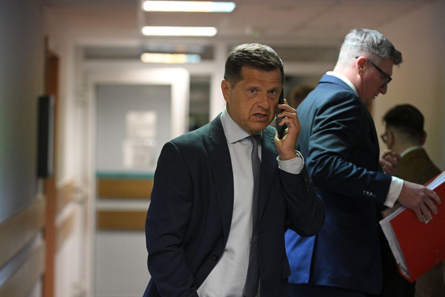 Na zdjęciu Cezary Kucharski, były polski piłkarz oraz były menedżer Roberta Lewandowskiego