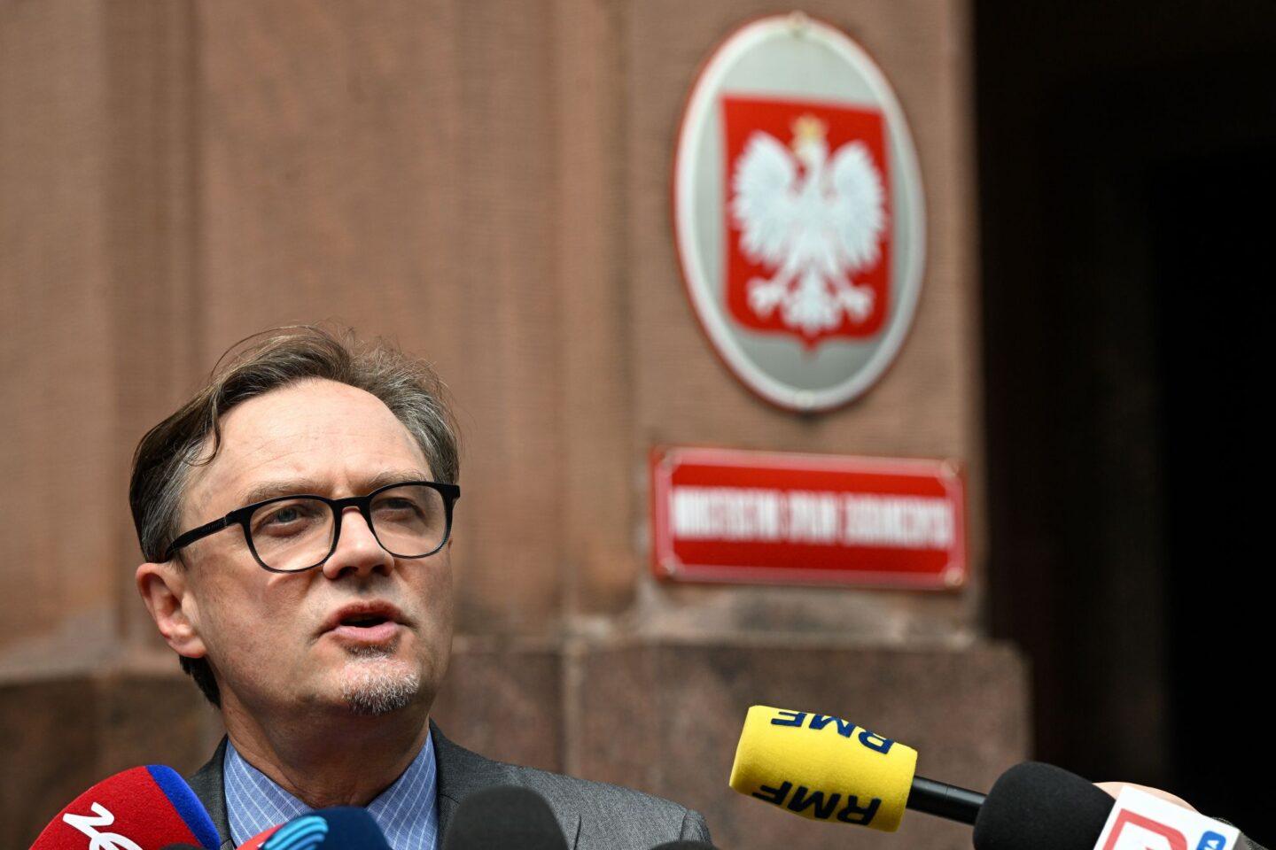 Na zdjęciu: Paweł Wroński, rzecznik MSZ