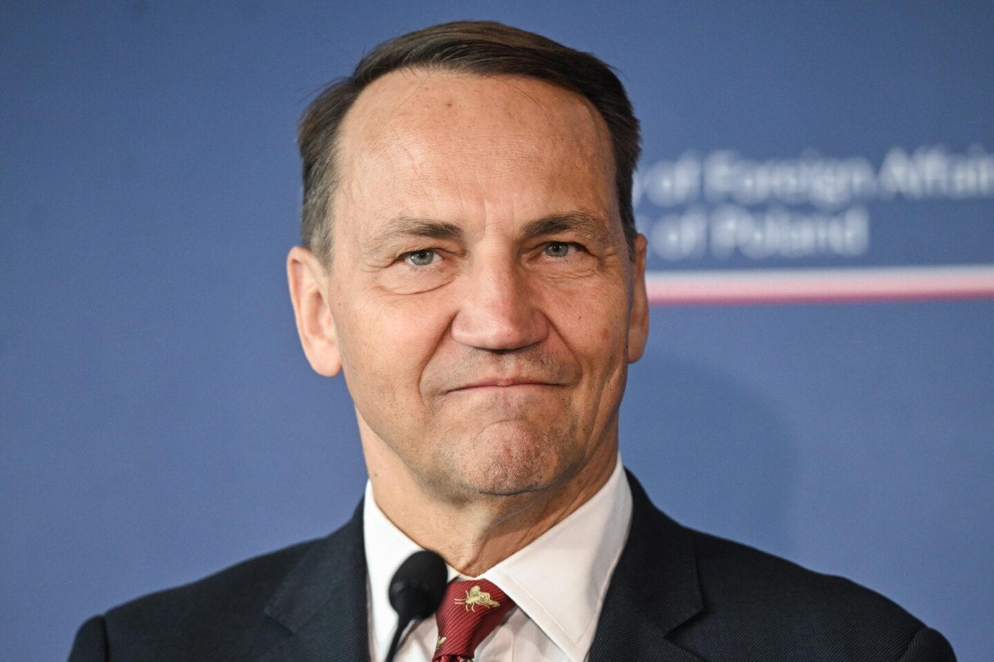 Wicepremier i minister spraw zagranicznych Radosław Sikorski