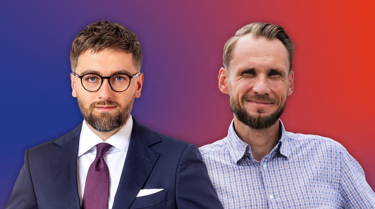 Radosław Gruszecki, prezes firmy Rexera, oraz Łukasz Simionkowski, prezes firmy Clima Komfort