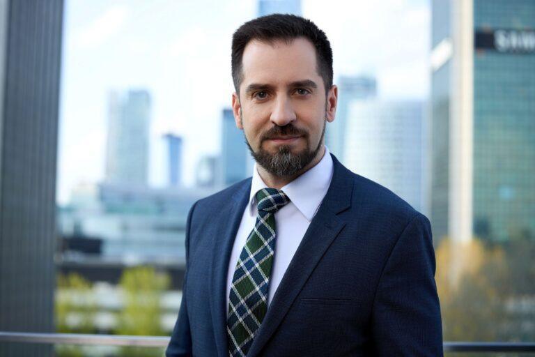 Witold Witkowicz, prezes spółki ICEYE Polska. Zdjęcie portretowe.