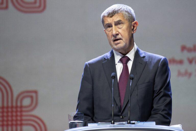 Andrej Babiš, jeszcze jako premier Czech, podczas jednego ze szczytów Grupy Wyszehradzkiej (fot. Jacek Szydłowski/PAP)