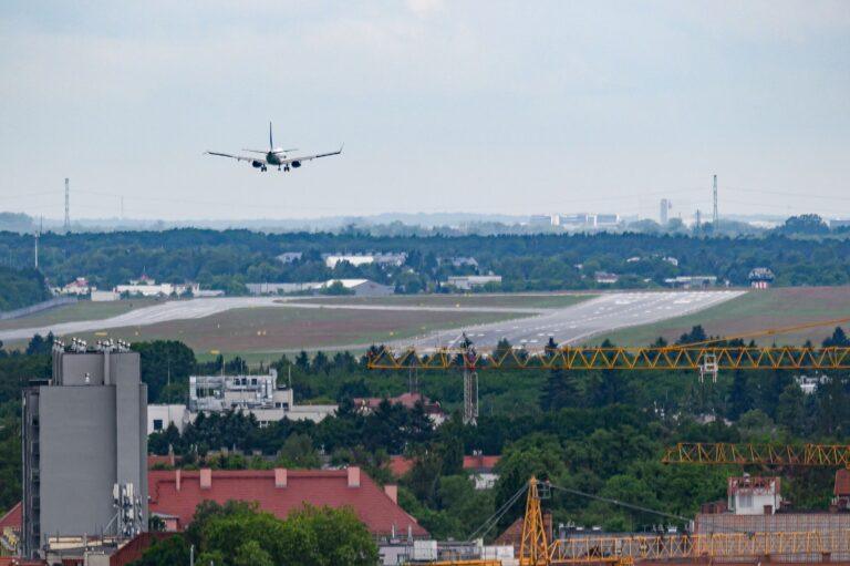 Na zdjęciu lotnisko w Poznaniu