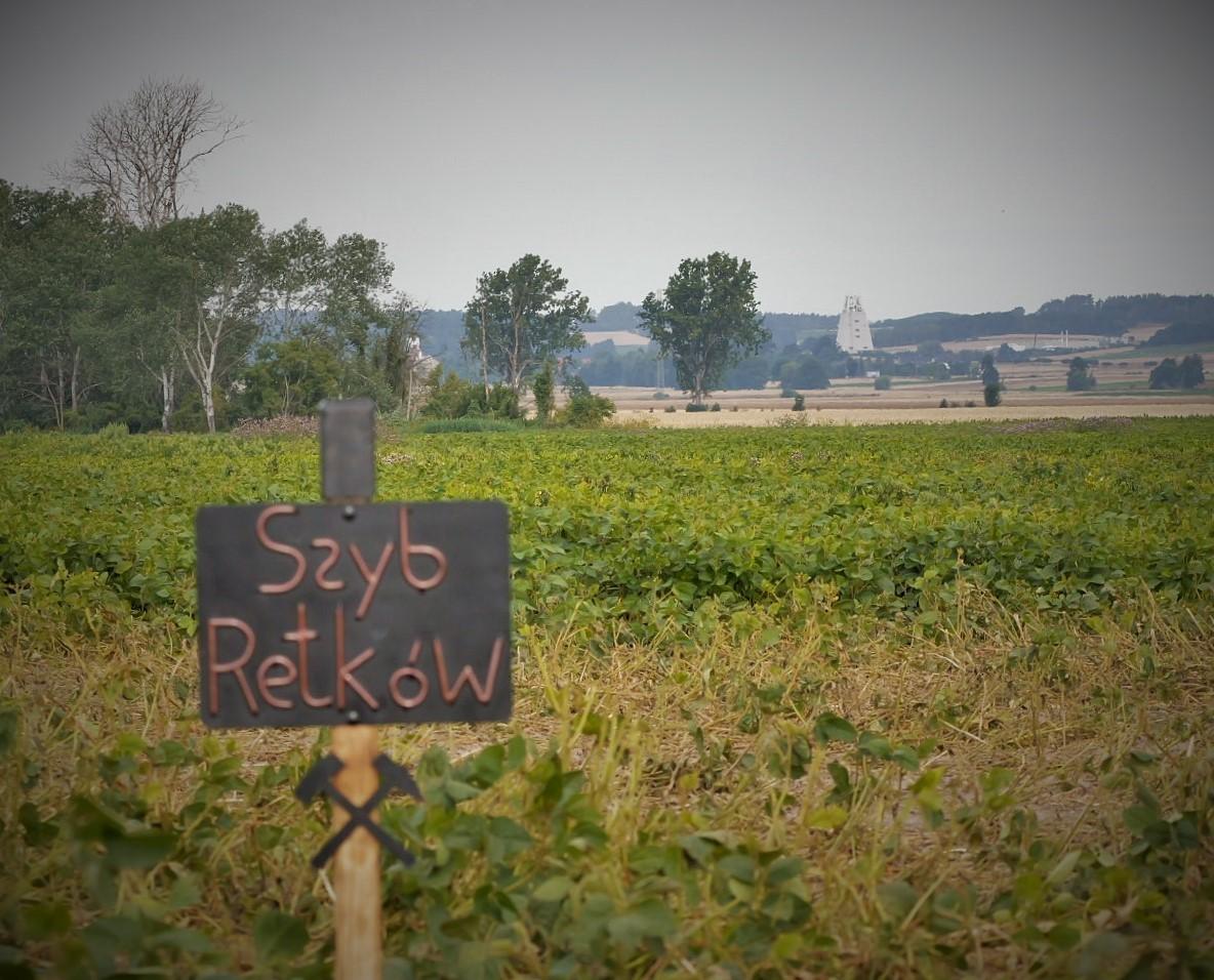 W tym miejscu ma powstać szyb Retków, jeden z trzech, które KGHM zamierza wybudować, aby utrzymać ciągłość produkcji spółki