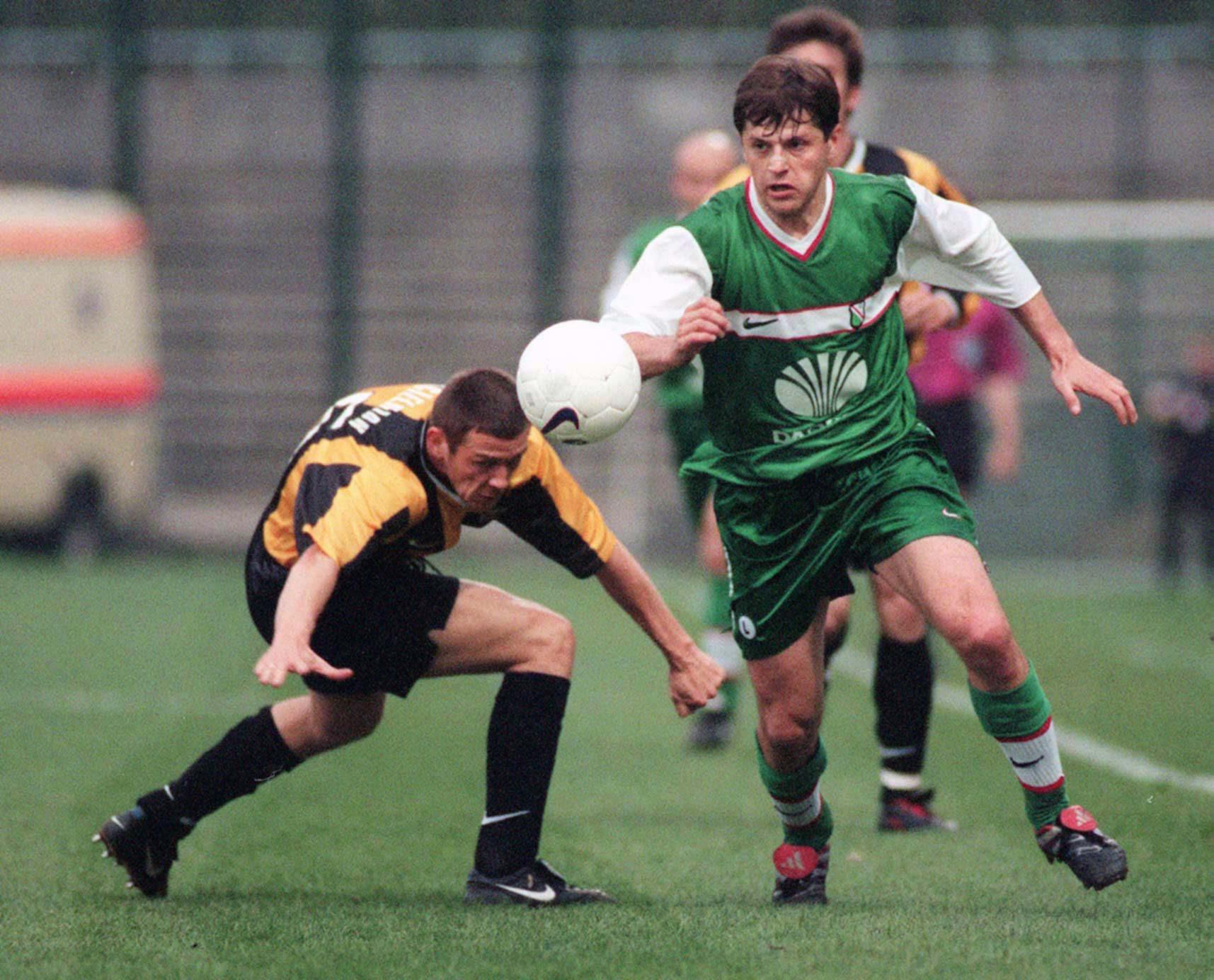 Na zdjęciu Cezary Kucharski w barwach Legii Warszawa