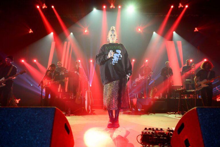 Katarzyna Nosowska podczas koncertu