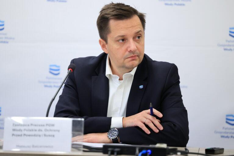 Mateusz Balcerowicz, prezes Państwowego Gospodarstwa Wodnego Wody Polskie