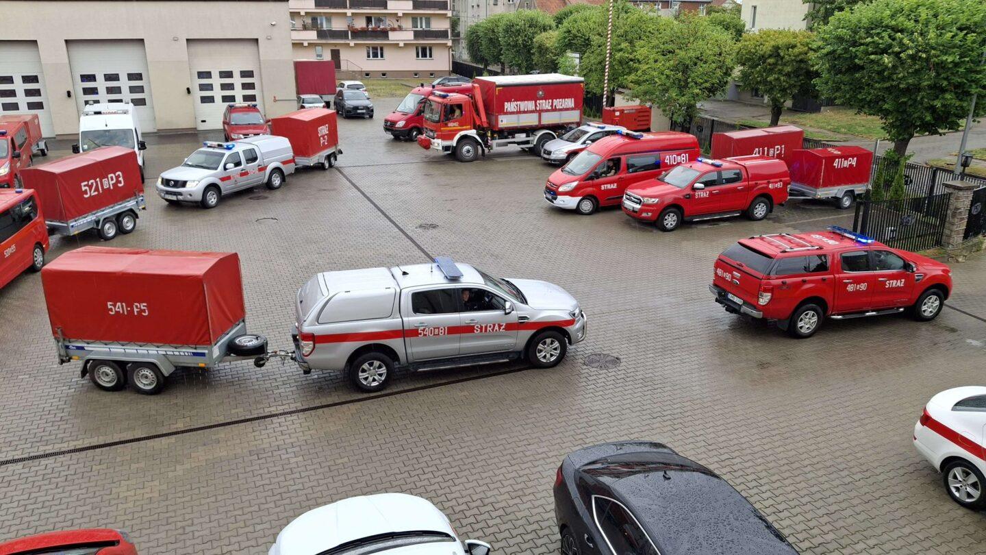 PSP i wojsko przygotowują się na możliwe podtopienia i zalania