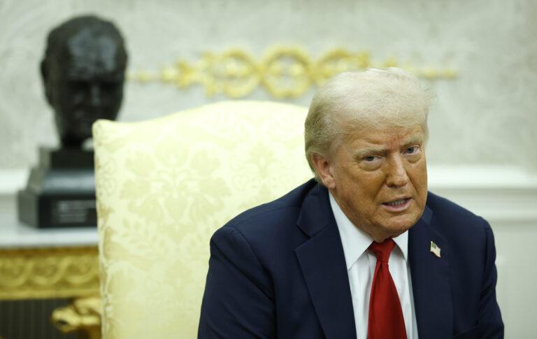 Na zdjęciu prezydent USA Donald Trump