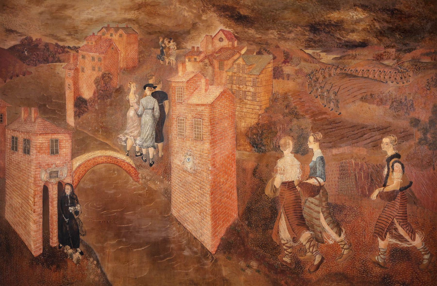 Obraz „Manewry” Jeremiego Kubickiego – jako jedno z zaledwie kilkunastu zachowanych dzieł artysty – osiągnął wartość 2,1 mln zł. 