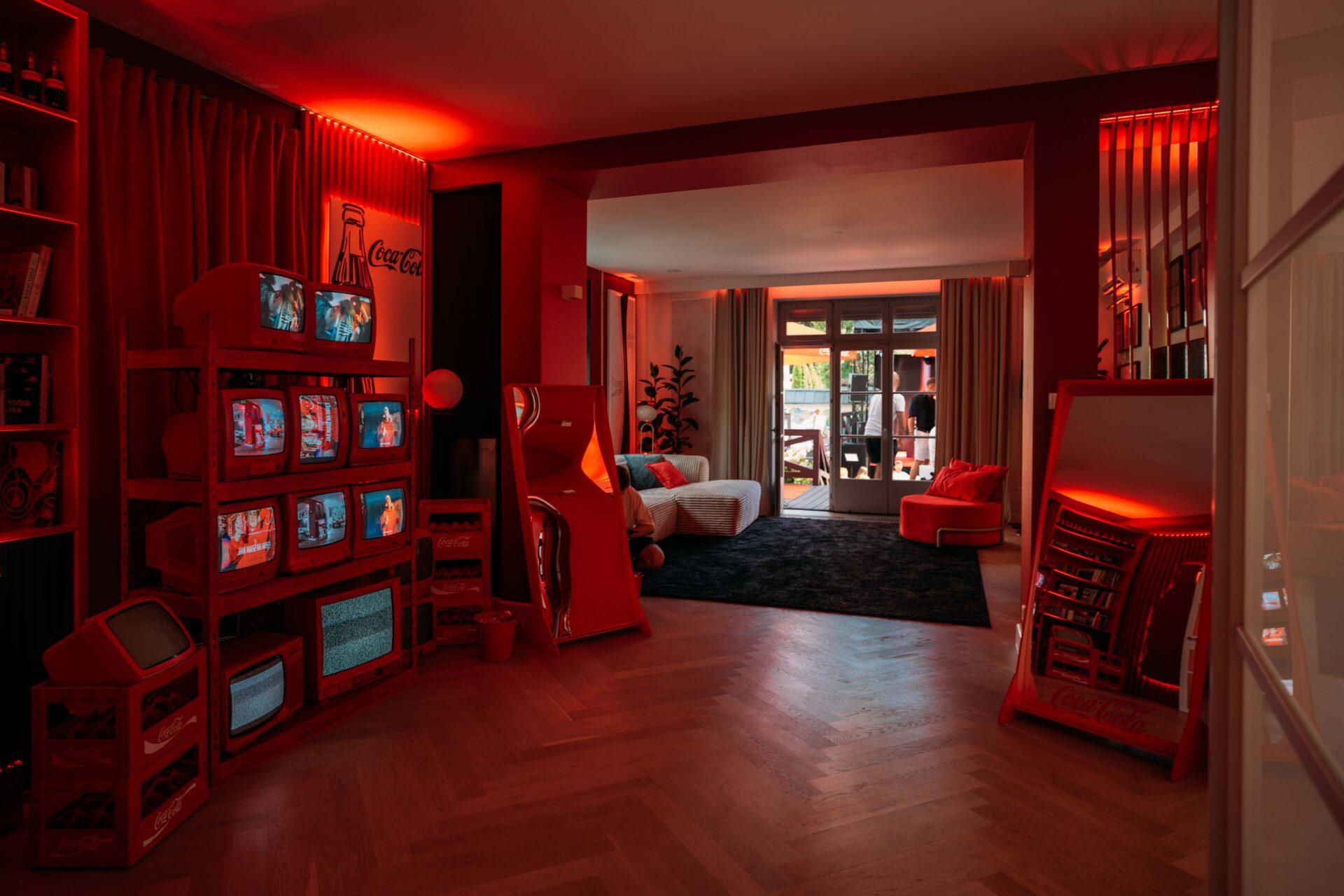 Salon w willi Coca-Cola