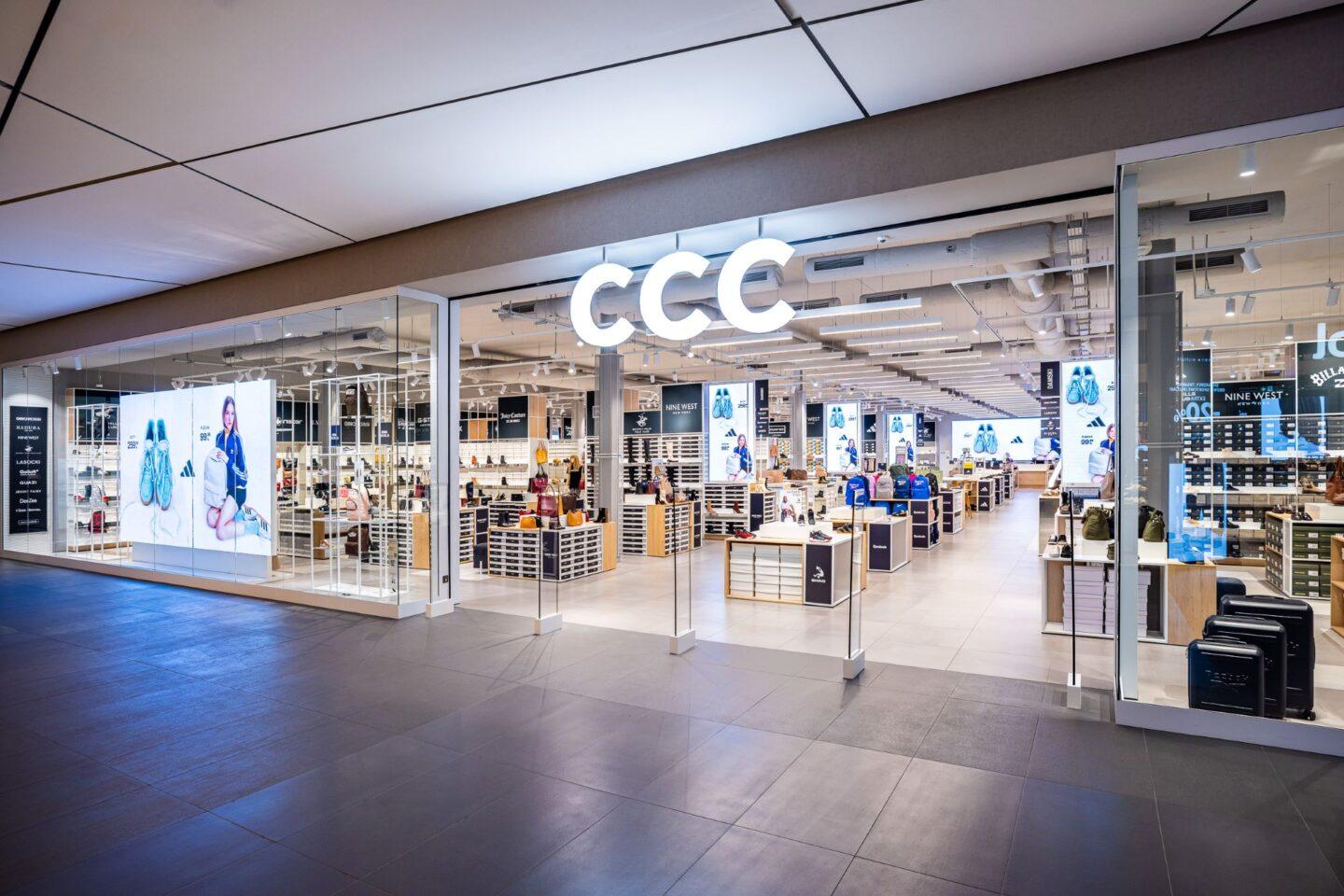 Zdjęcie przedstawia sklep CCC