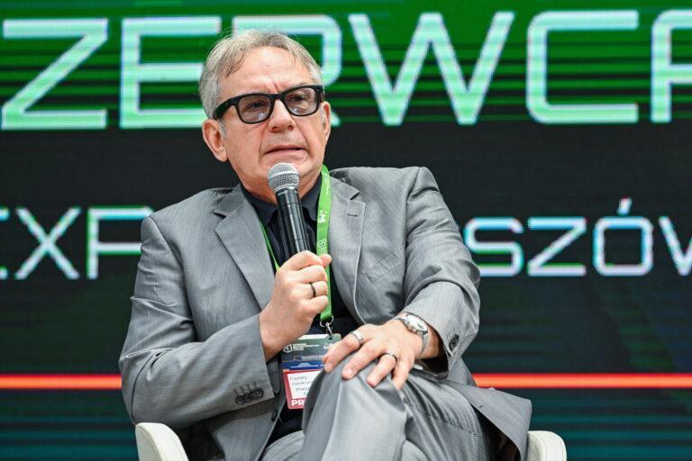 Prezes Banku Pekao Cezary Stypułkowski na zdjęciu z czerwca 2025 r.