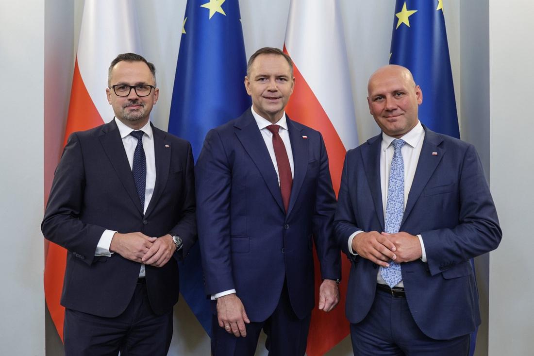 Marcin Horała, Karol Nawrocki, Szymon Szynkowski vel Sęk