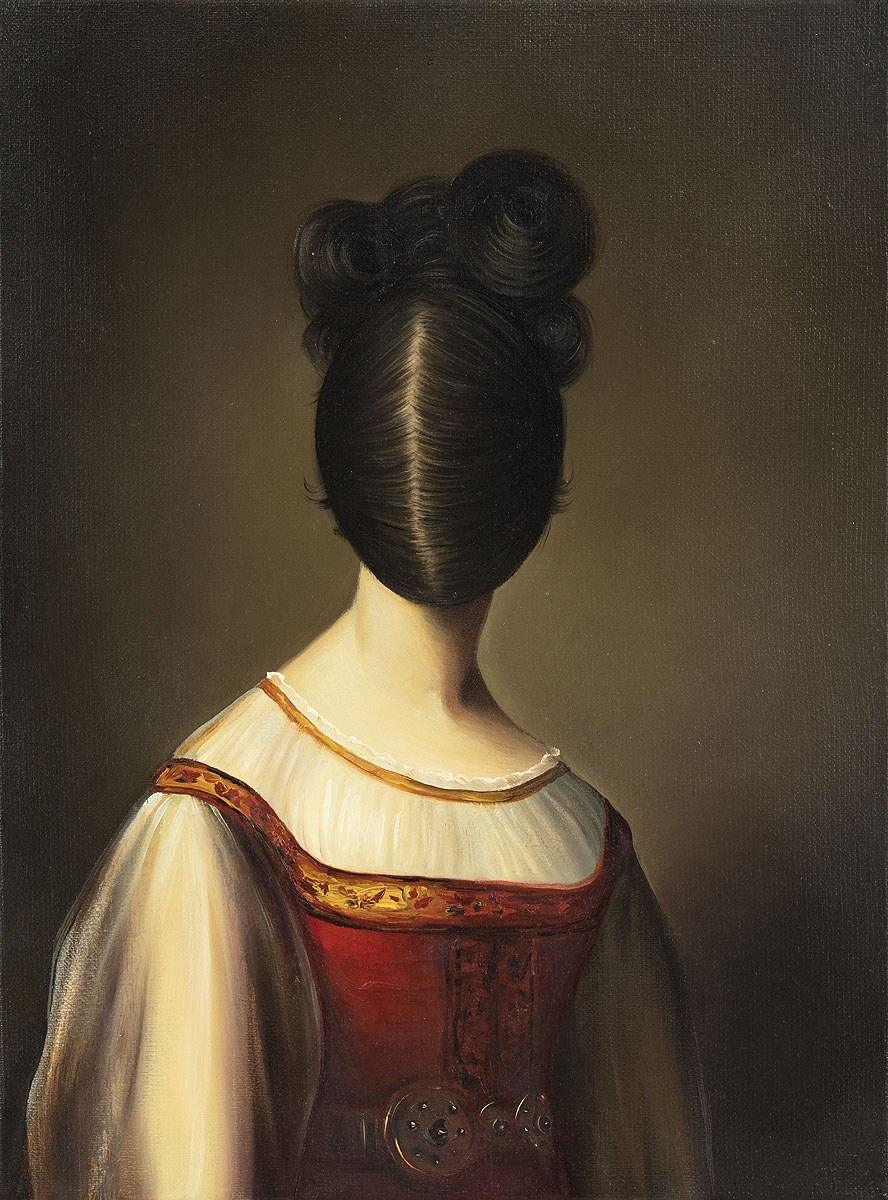 Obraz Ewy Juszkiewicz (bez tytułu) sprzedany w marcu 2025 r. w cenie 960 tys. zł. Malarka reprezentowana jest obecnie przez nowojorską galerię Gagosian prowadzoną przez jednego z najbardziej wpływowych kolekcjonerów na świecie. fot. Polswiss Art Obraz Zdzisława Beksińskiego (bez tytułu) z 1979 r., który w marcu 2025 r. osiągnął cenę 732 tys. zł. Co ciekawe, zdaniem ekspertów, dorobek Zdzisława Beksińskiego zdumiewająco często przyciąga młodszych odbiorców. 