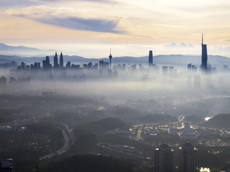 Na zdjęciu widok na Kuala Lumpur