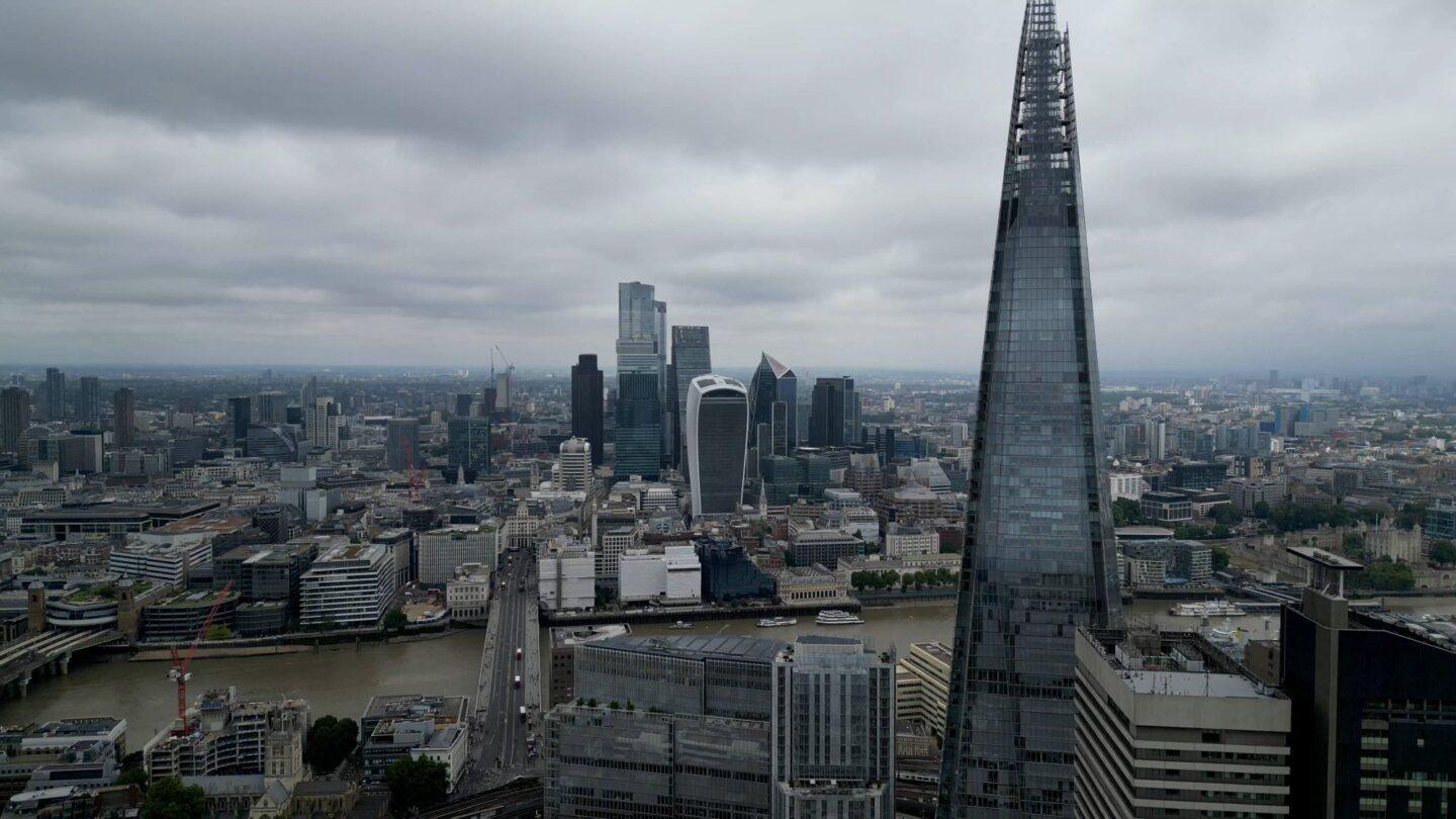 Na zdjęciu: Londyńskie City