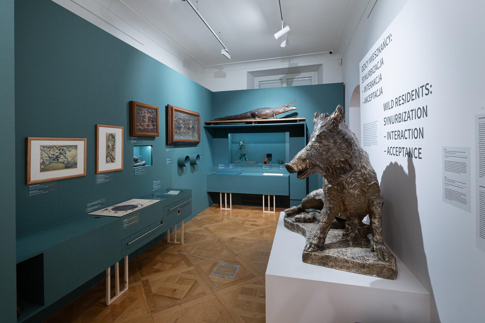 Wystawa „Miasto zwierząt” w Pałacu Krzysztofory w Krakowie. 