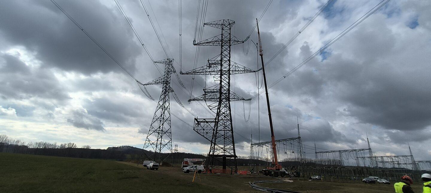 Linia energetyczna przesyłowa