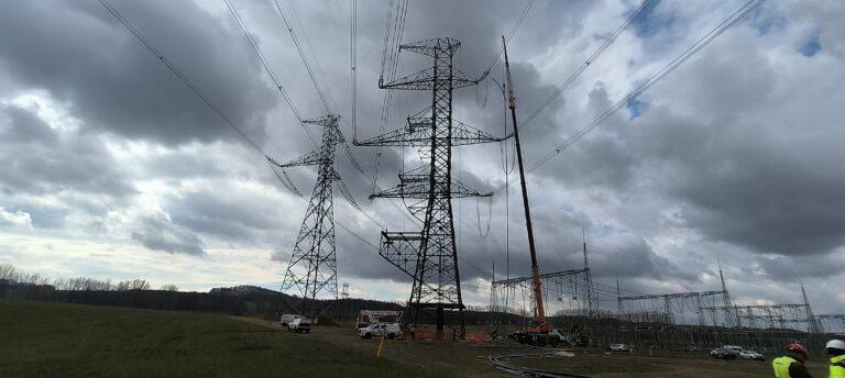 Linia energetyczna przesyłowa