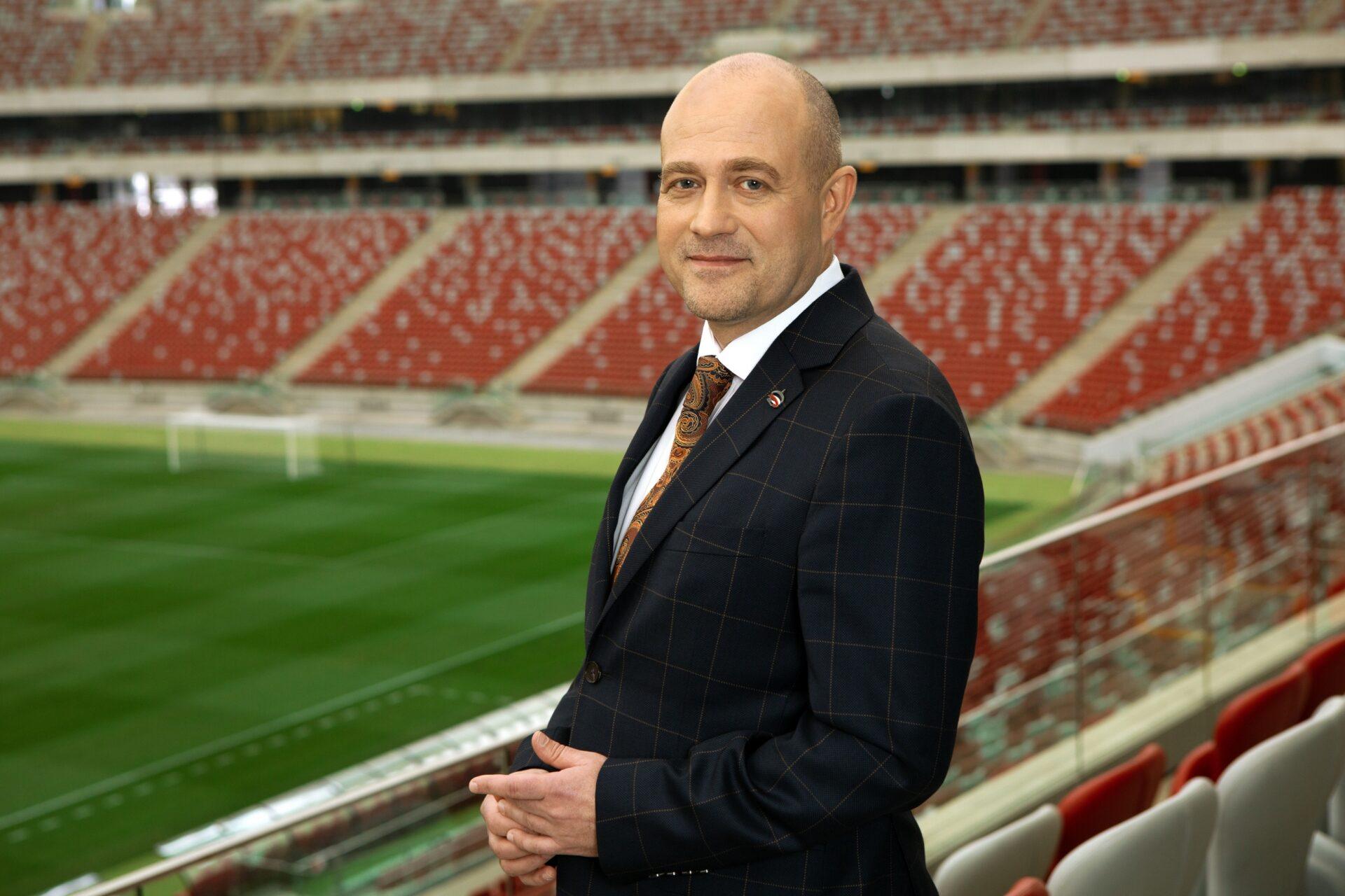 Adam Soroko, członek zarządu PL.2012+, operatora PGE Narodowego