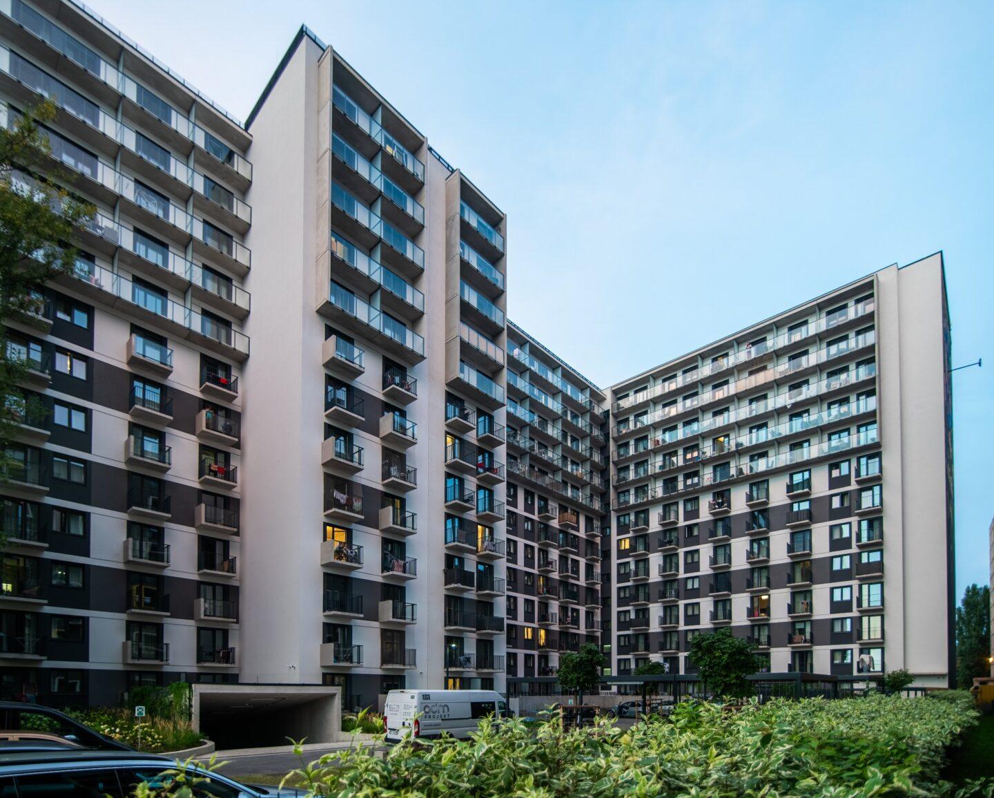 Na zdjęciu budynek Resi4Rent