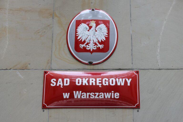 Zdjęcie przedstawia Sąd Okręgowy w Warszawie