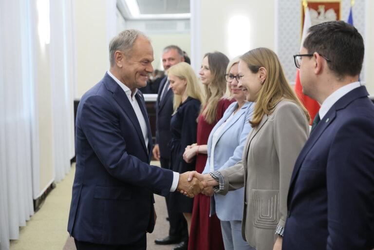 Donald Tusk, Katarzyna Pełczyńska-Nałęcz