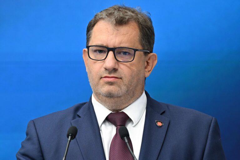 Na zdjęciu: wiceminister finansów i szef KAS Marcin Łoboda