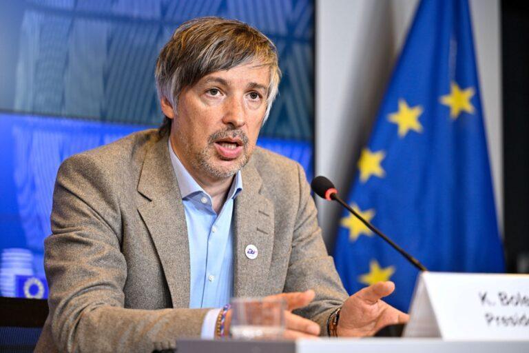 Na zdjęciu wiceminister klimatu i środowiska Krzysztof Bolesta