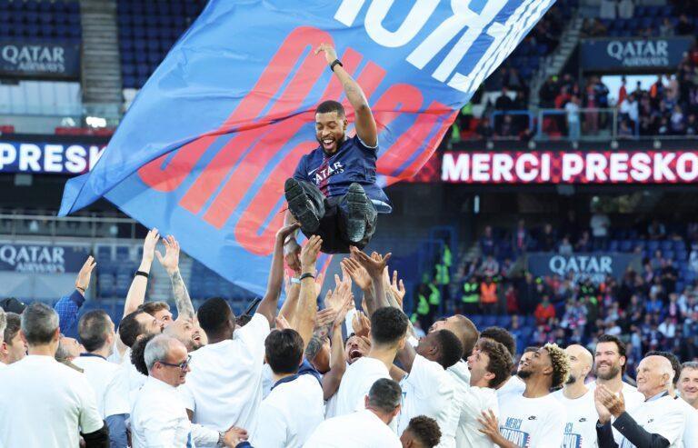 Presnel Kimpembe był żegnany z pompą po wielu latach spędzonych w PSG. 