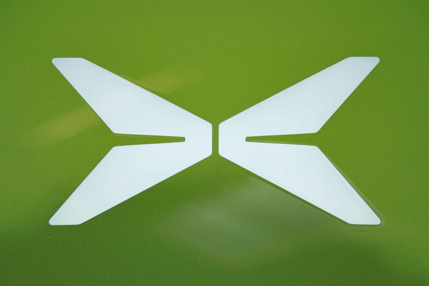 Na zdjęciu: Logo firmy Xpeng