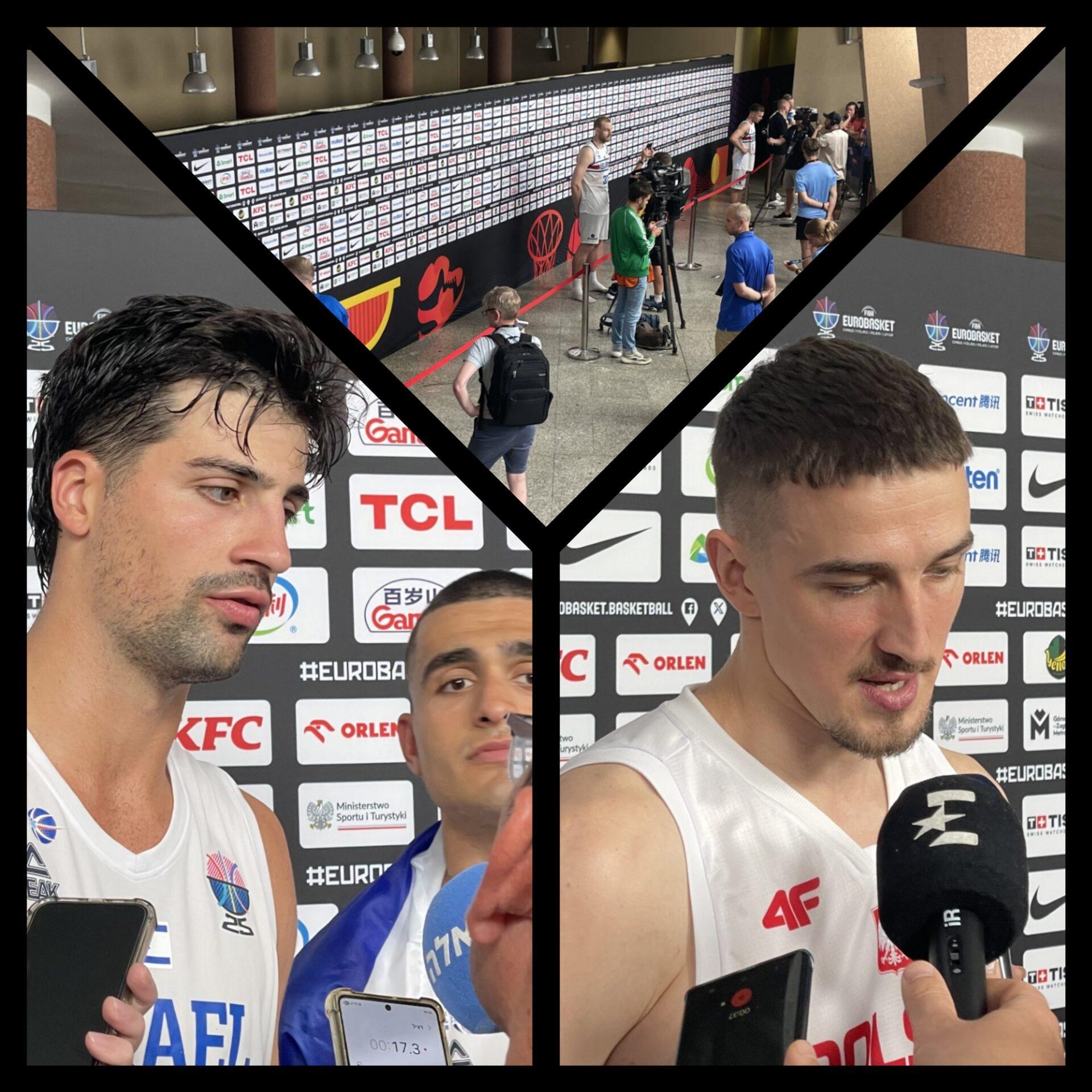 Zdjęcie zawodników podczas wywiadu