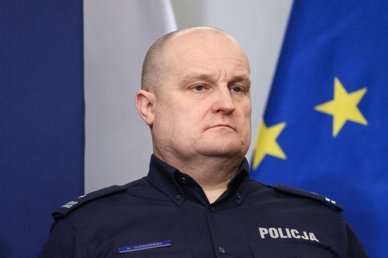 Na zdjęciu: Mł. insp. Krzysztof Ogroński