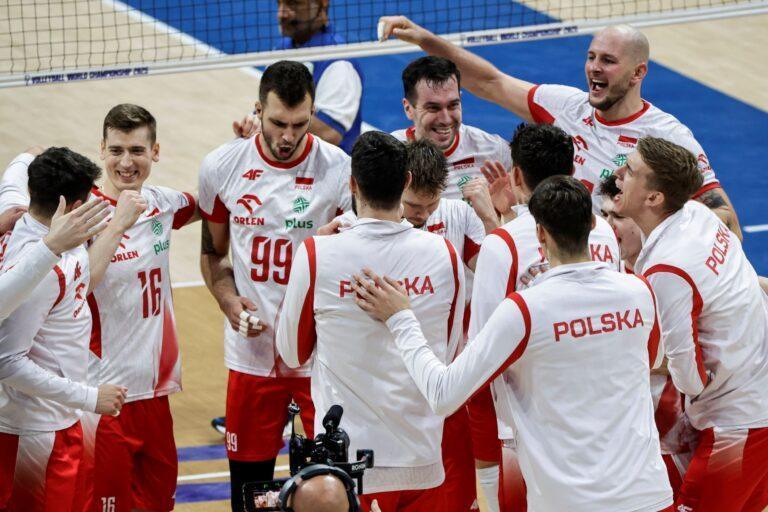 Na zdjęciu: Polscy siatkarze