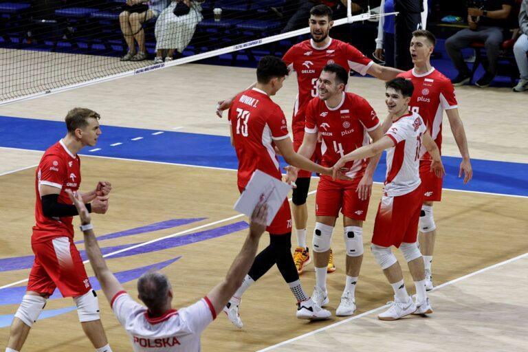 Na zdjęciu: Polscy siatkarze