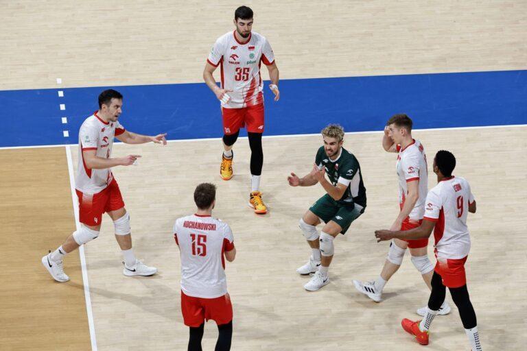 Na zdjęciu: polscy siatkarze