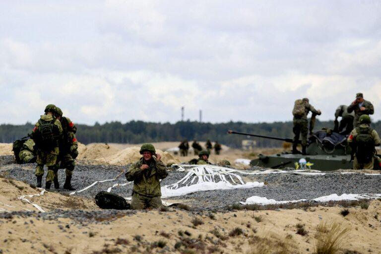 Na zdjęciu: Rosyjskie wojsko