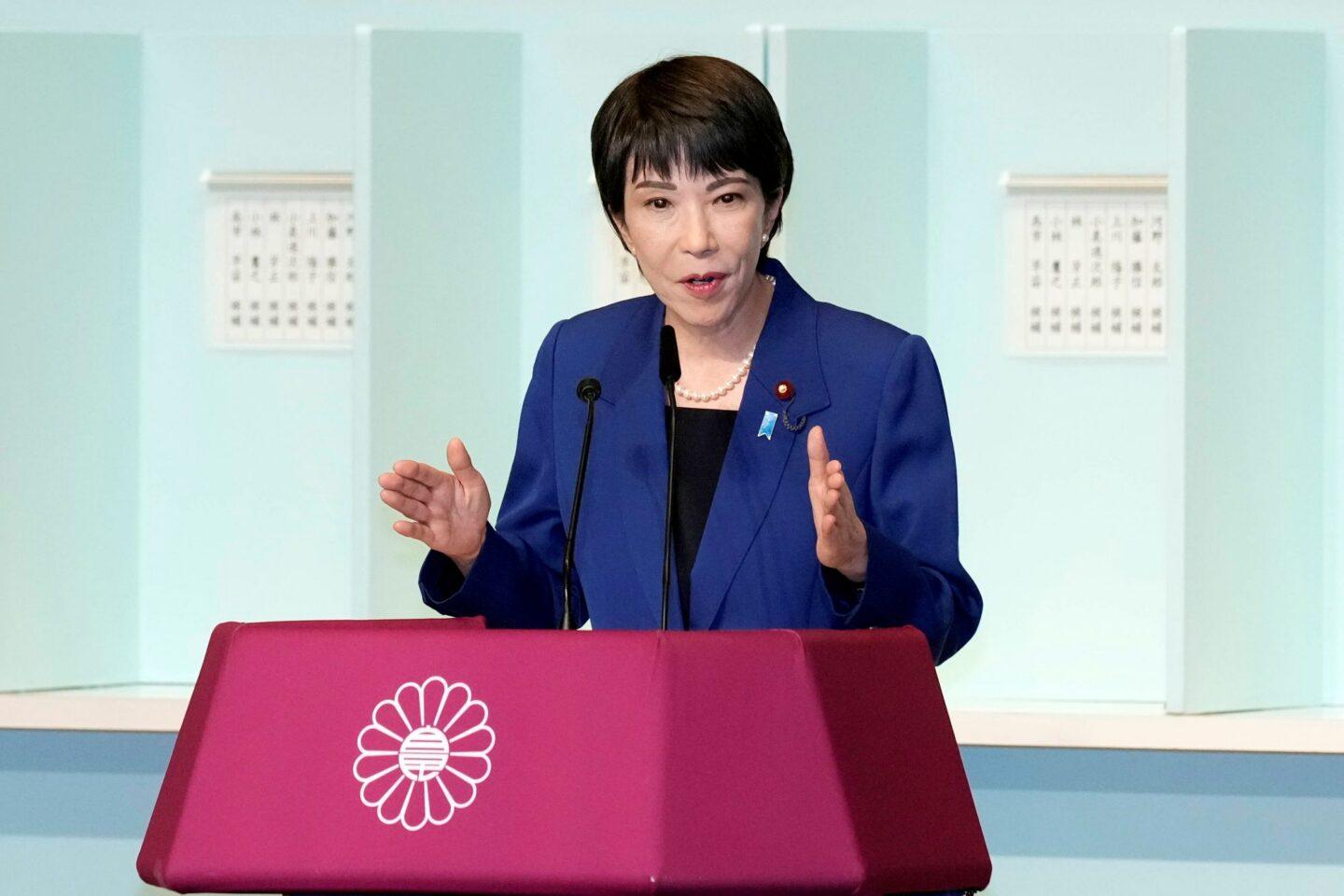 Na zdjęciu: Sanae Takaichi