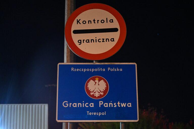 Na zdjęciu przejście graniczne z Białorusią w Terespolu