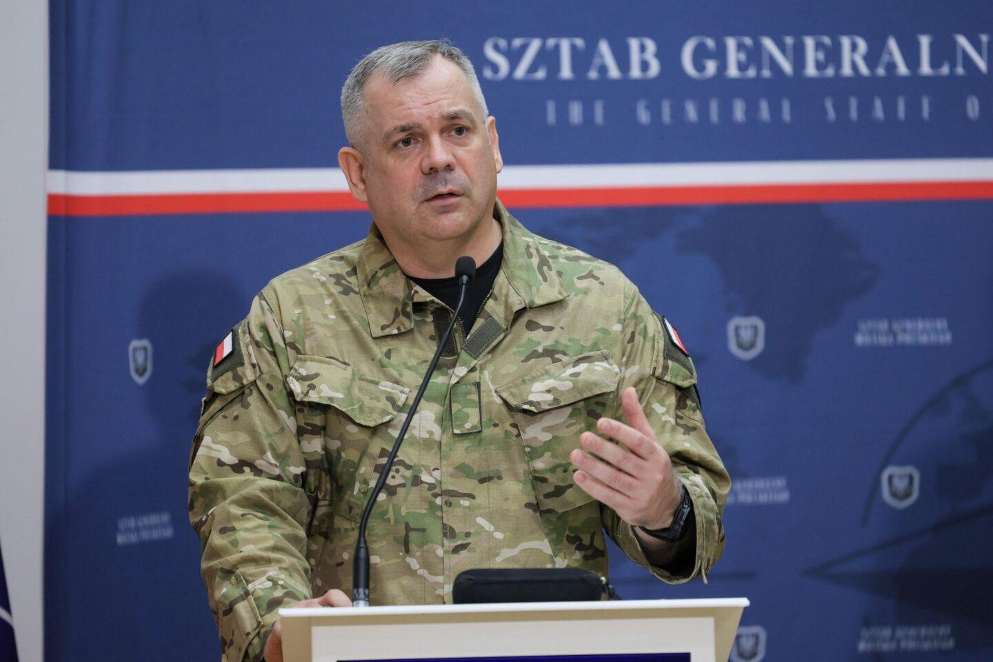 Szef sztabu generalnego gen. Wiesław Kukuła